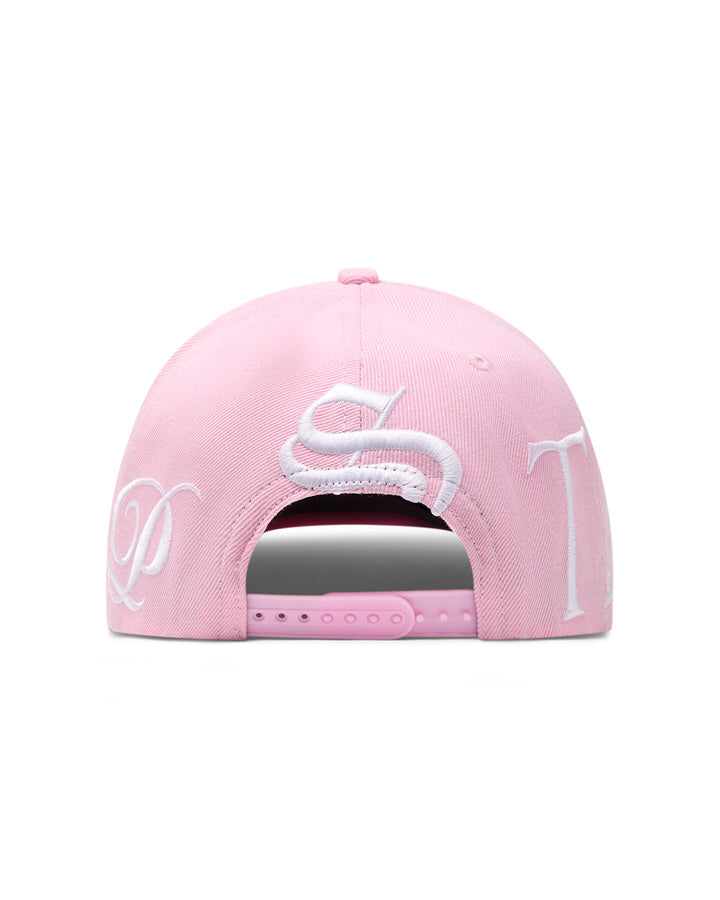 Trapstar Script Snapback - Pink