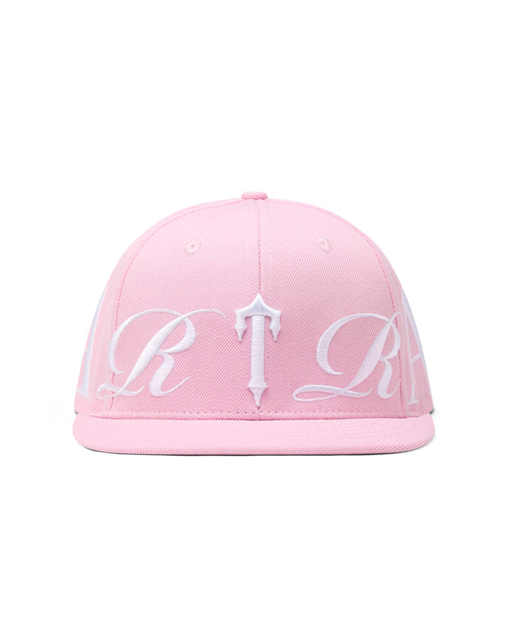 Trapstar Script Snapback - Pink