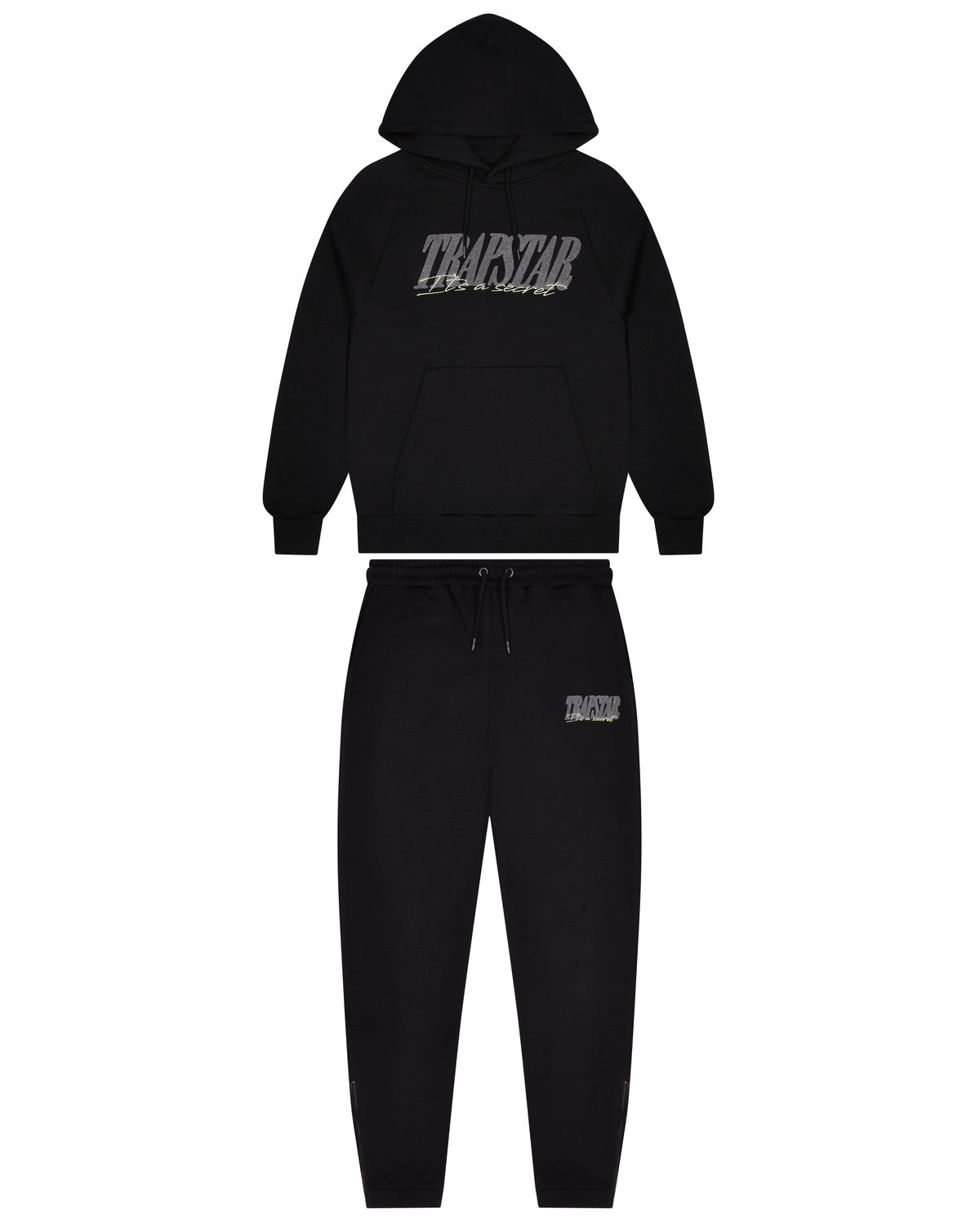 Trapstar Signature 2.0 Tracksuit - Black/Slime