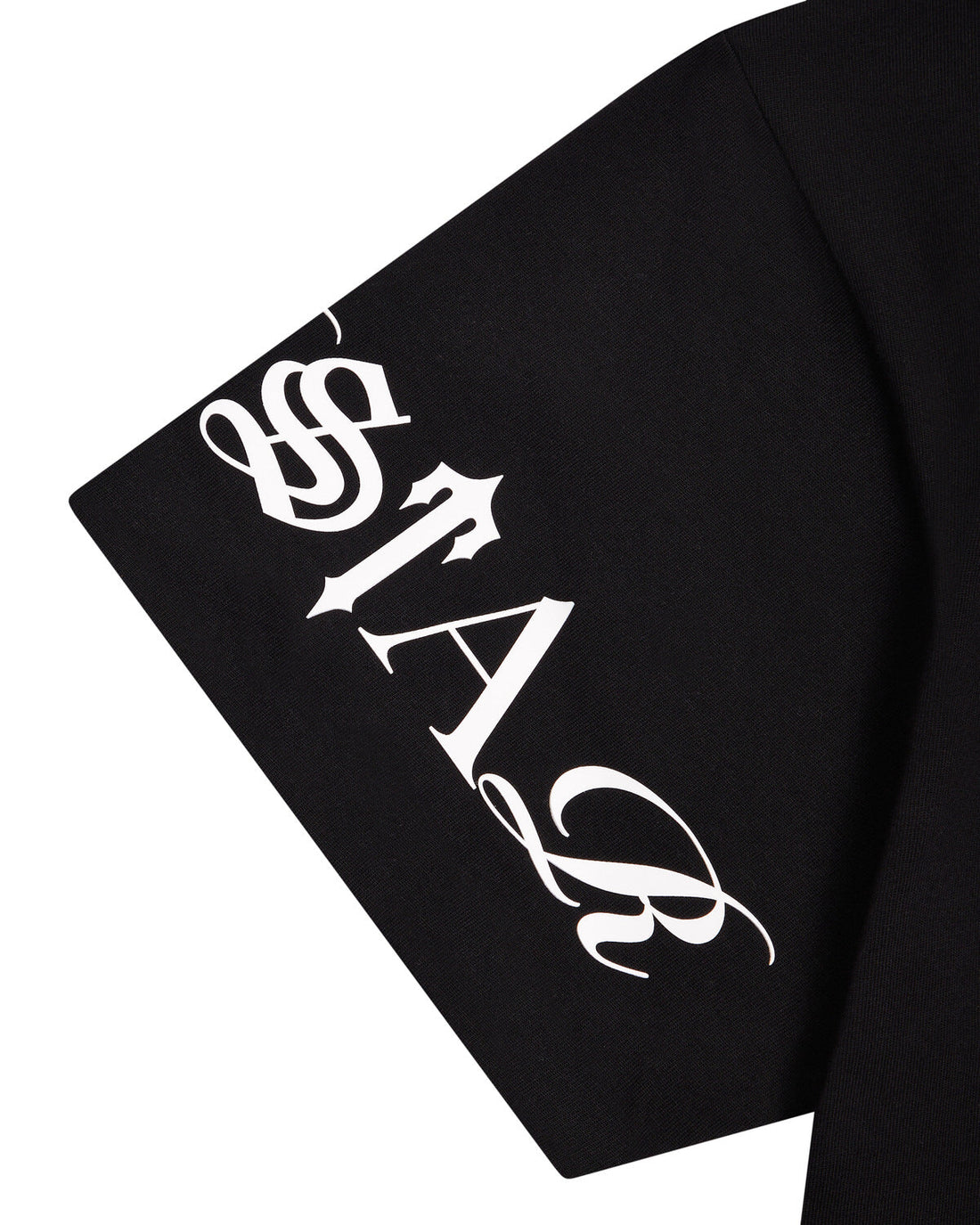 Script Tee - Black/White