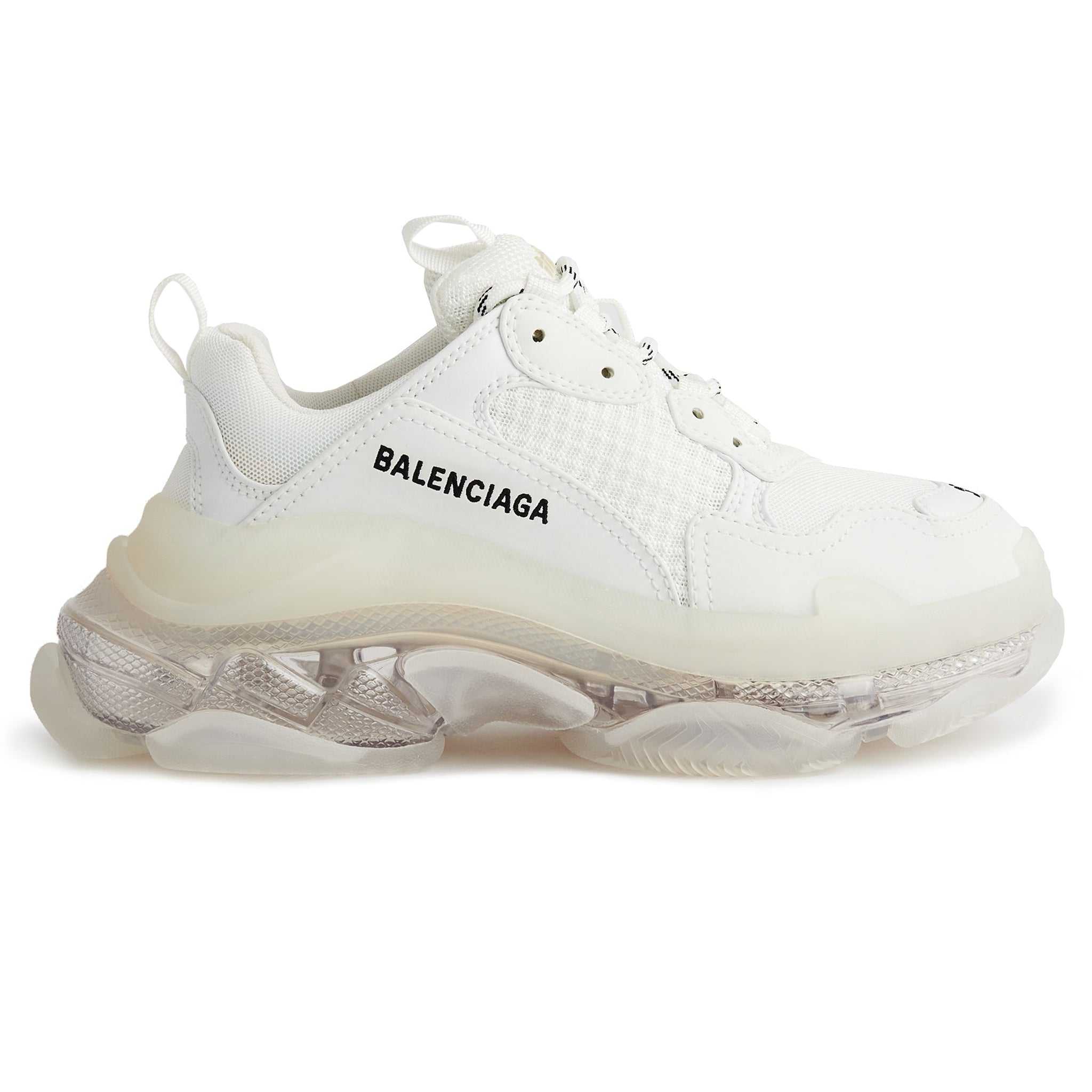 Balenciaga Triple S Sneaker Polar White Clear Sole