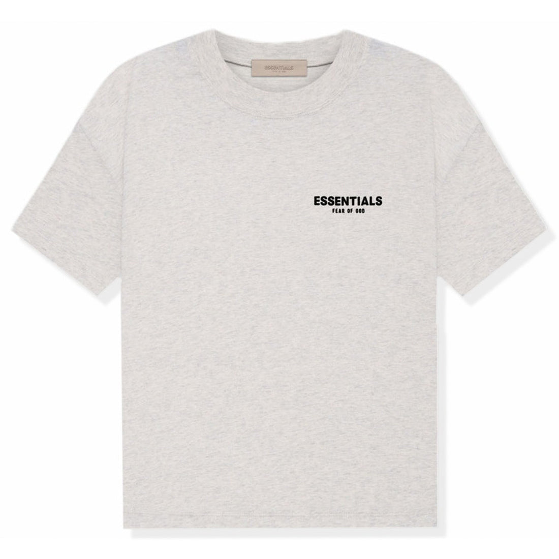 Fear Of God Essentials Light Oatmeal T Shirt (SS22)