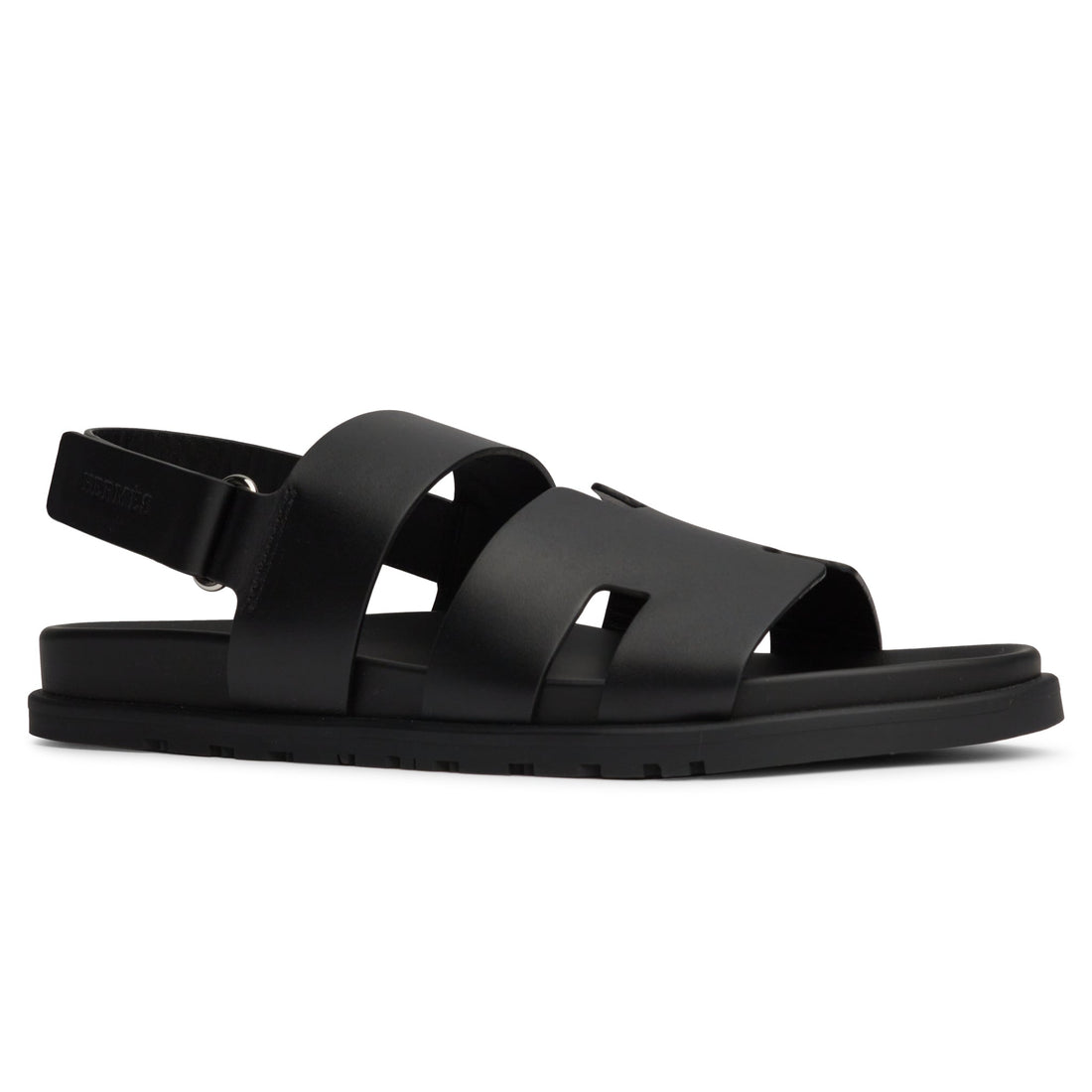 Hermès Paris Genius Black Sandal