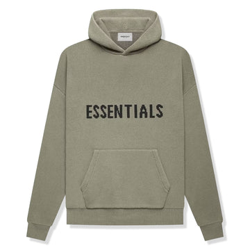 Fear Of God Essentials Pistachio Knit Hoodie (Fall '21)