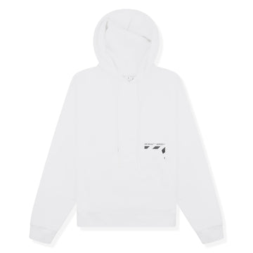 Off-White Diagonal Stripe White Hoodie