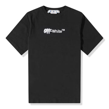 Off-White Spray Helvetica Skate Black T Shirt