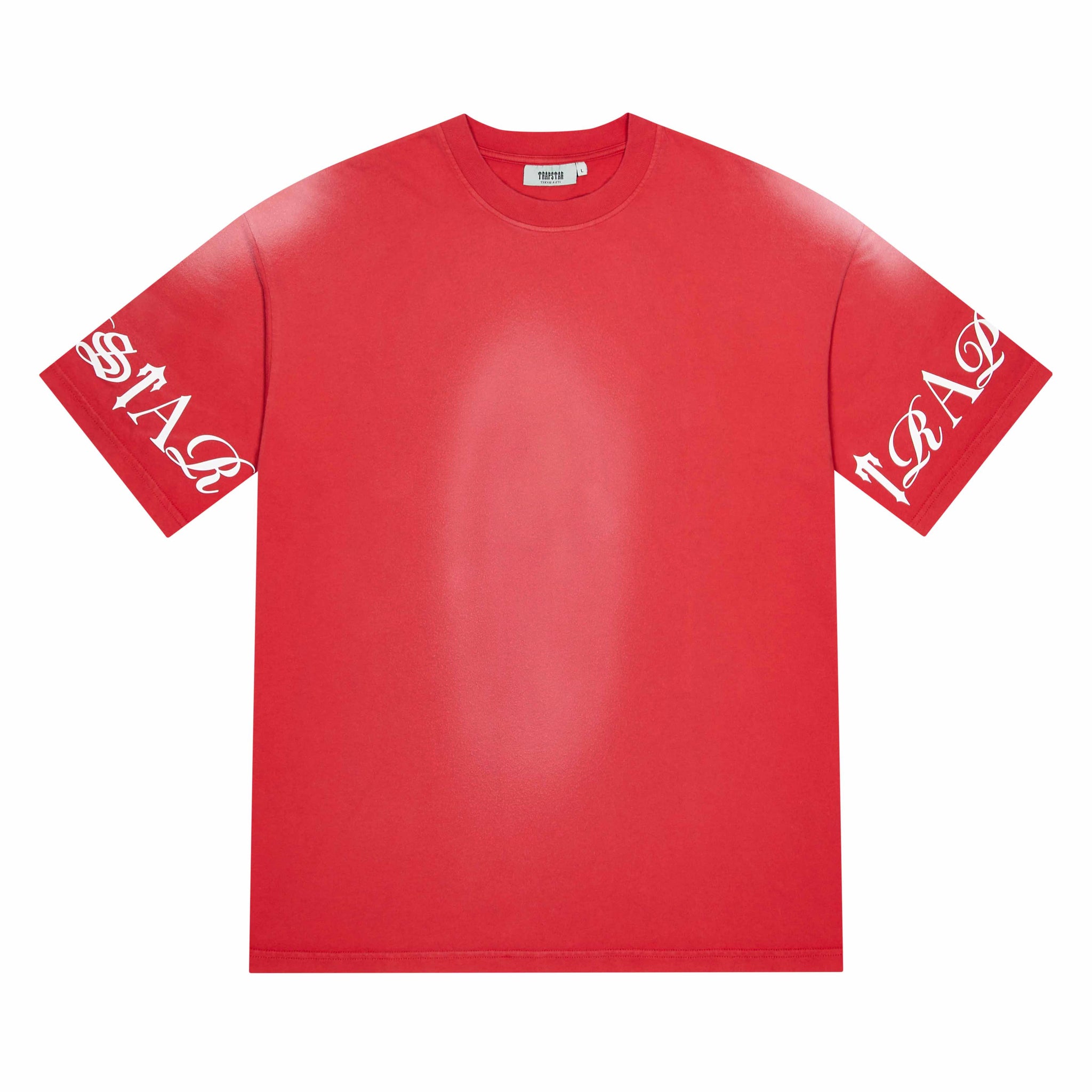 Script Tee - Washed Red