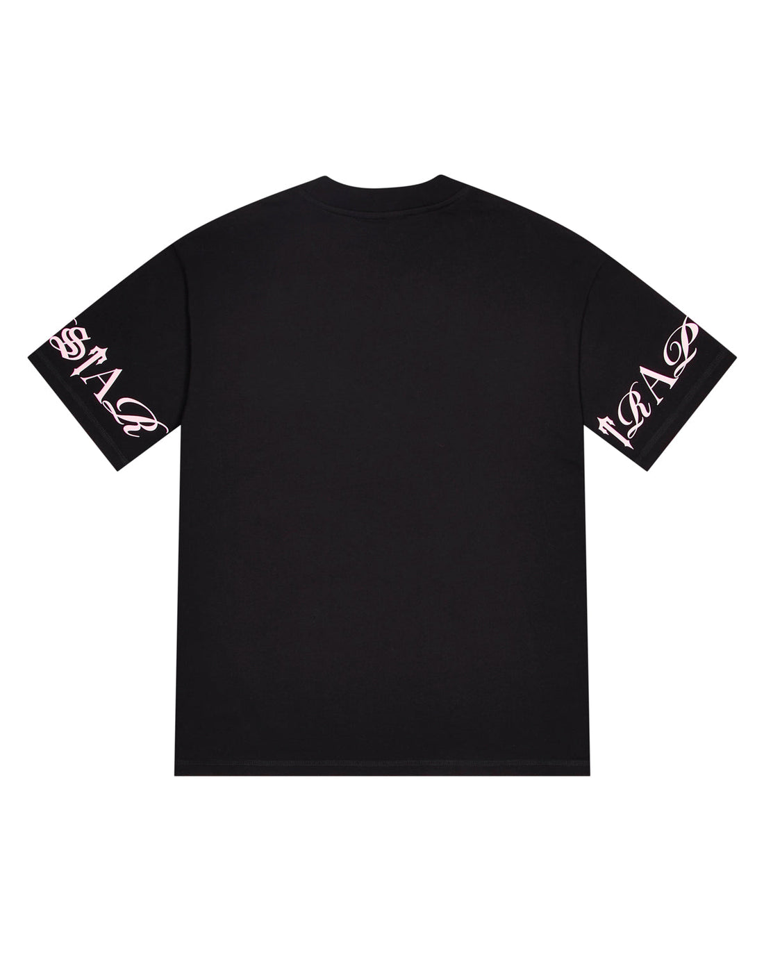 Script Tee - Black/Pink