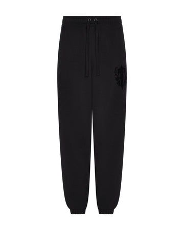 Women’s Irongate Royal-T Flock Jogging Bottoms - Black