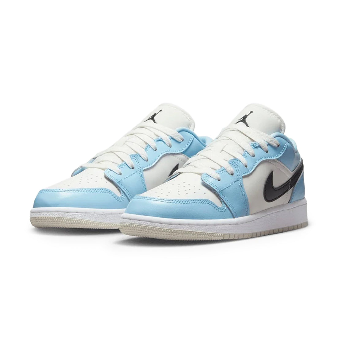 Air Jordan 1 Low Ice Blue Black (GS)