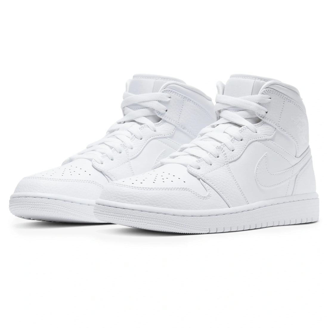 Air Jordan 1 Mid Triple White