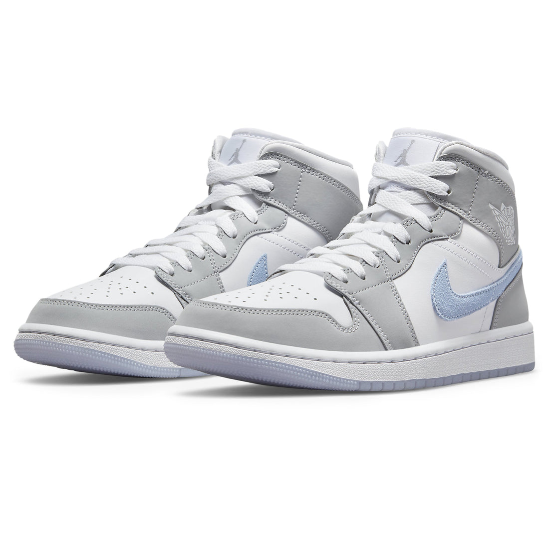 Air Jordan 1 Mid Wolf Grey Blue (W)