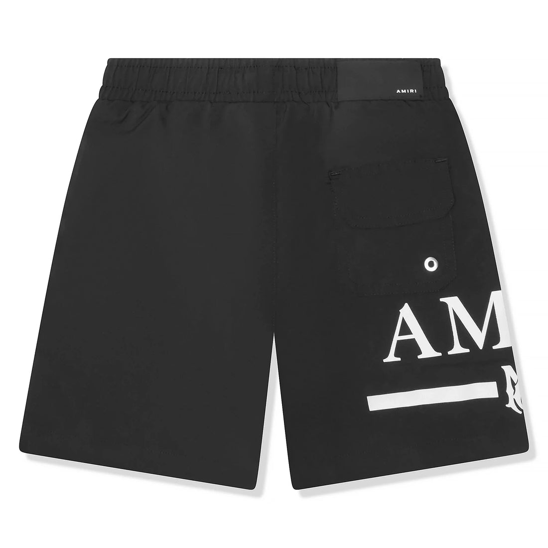 Amiri Kids MA Bar Black Swim Trunks