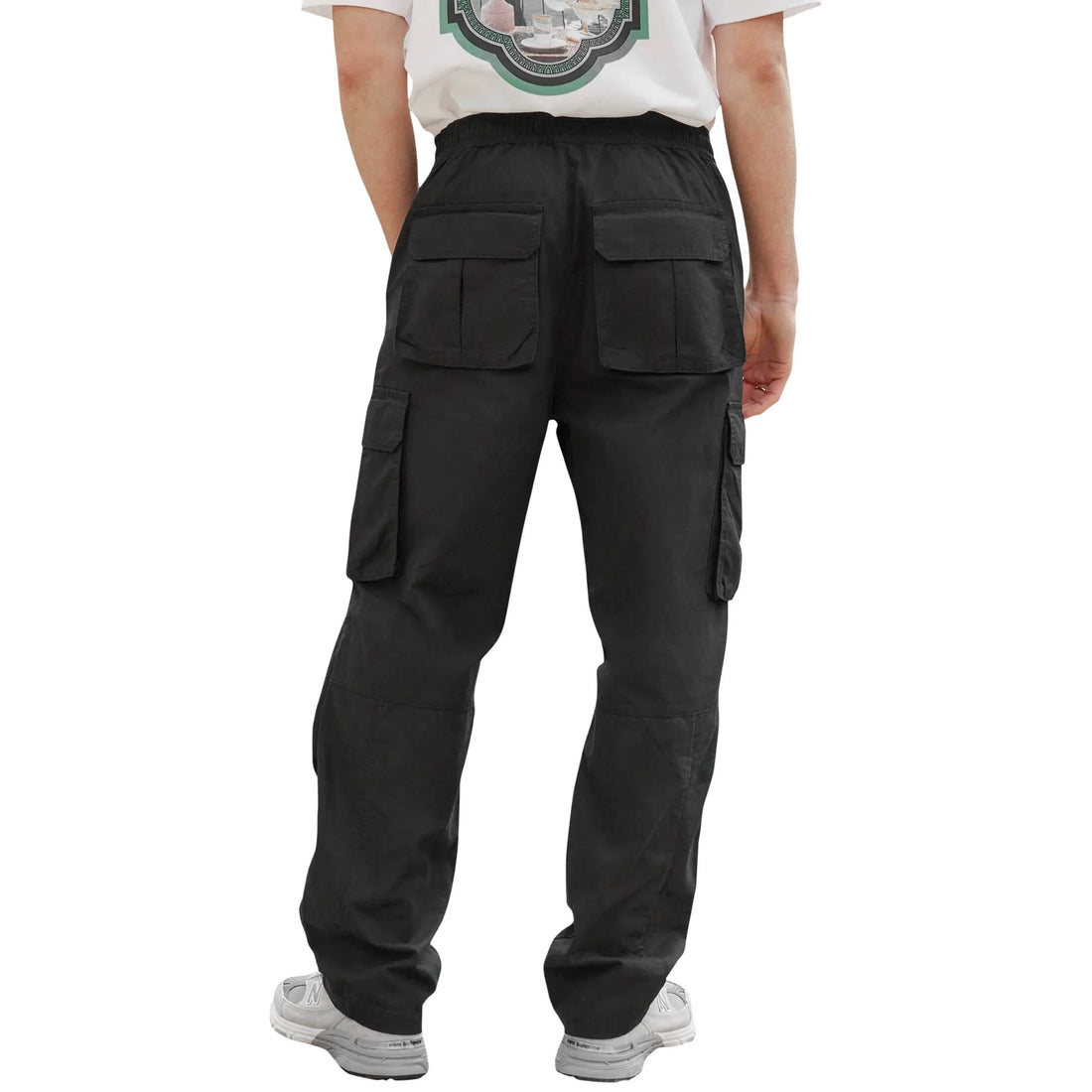 Belier Black Ripstop Cargo Pants