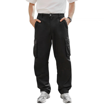 Belier Black Ripstop Cargo Pants