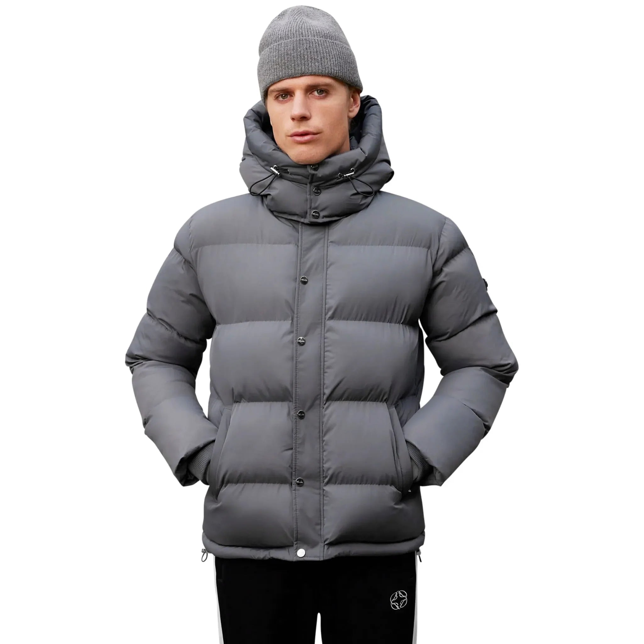 Belier Charcoal Puffer Jacket