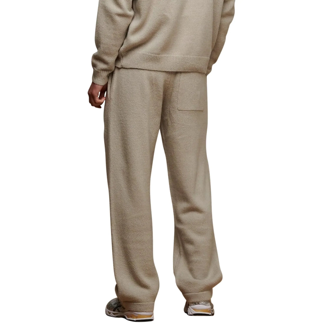 Belier Taupe Mohair Knit Sweatpants