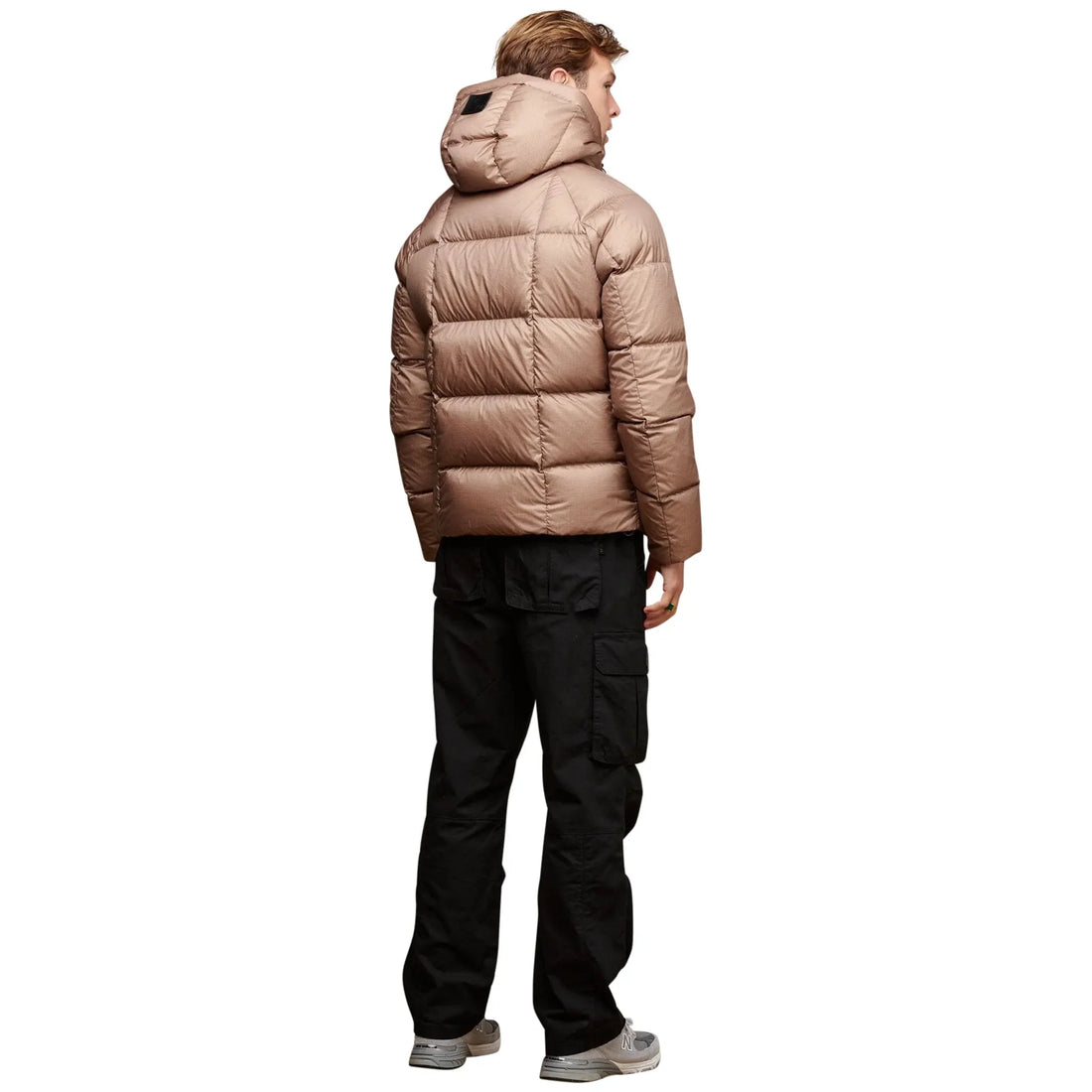 Belier Taupe Ripstop Down Filled Puffer Jacket