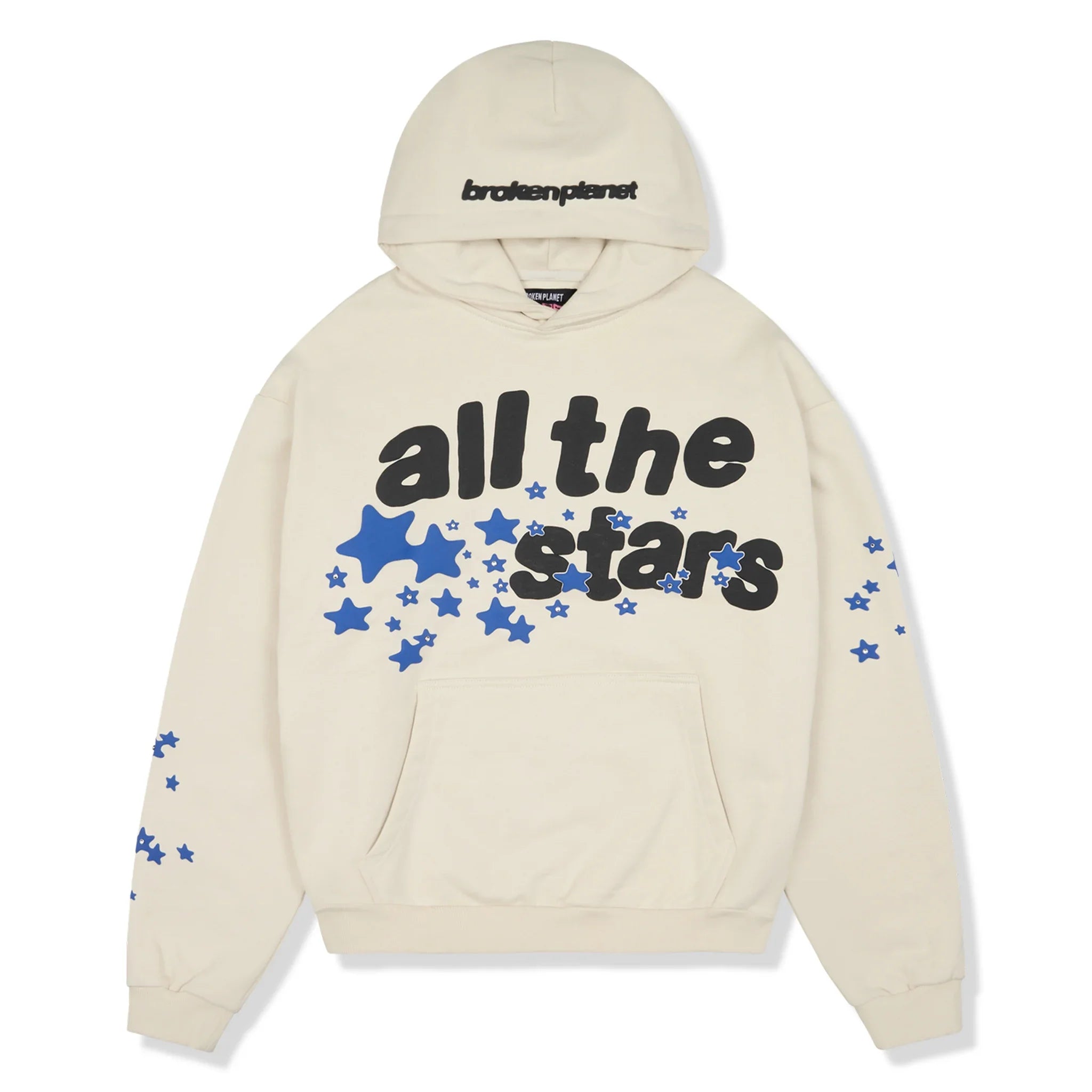 Broken Planet All The Stars Ivory White Hoodie