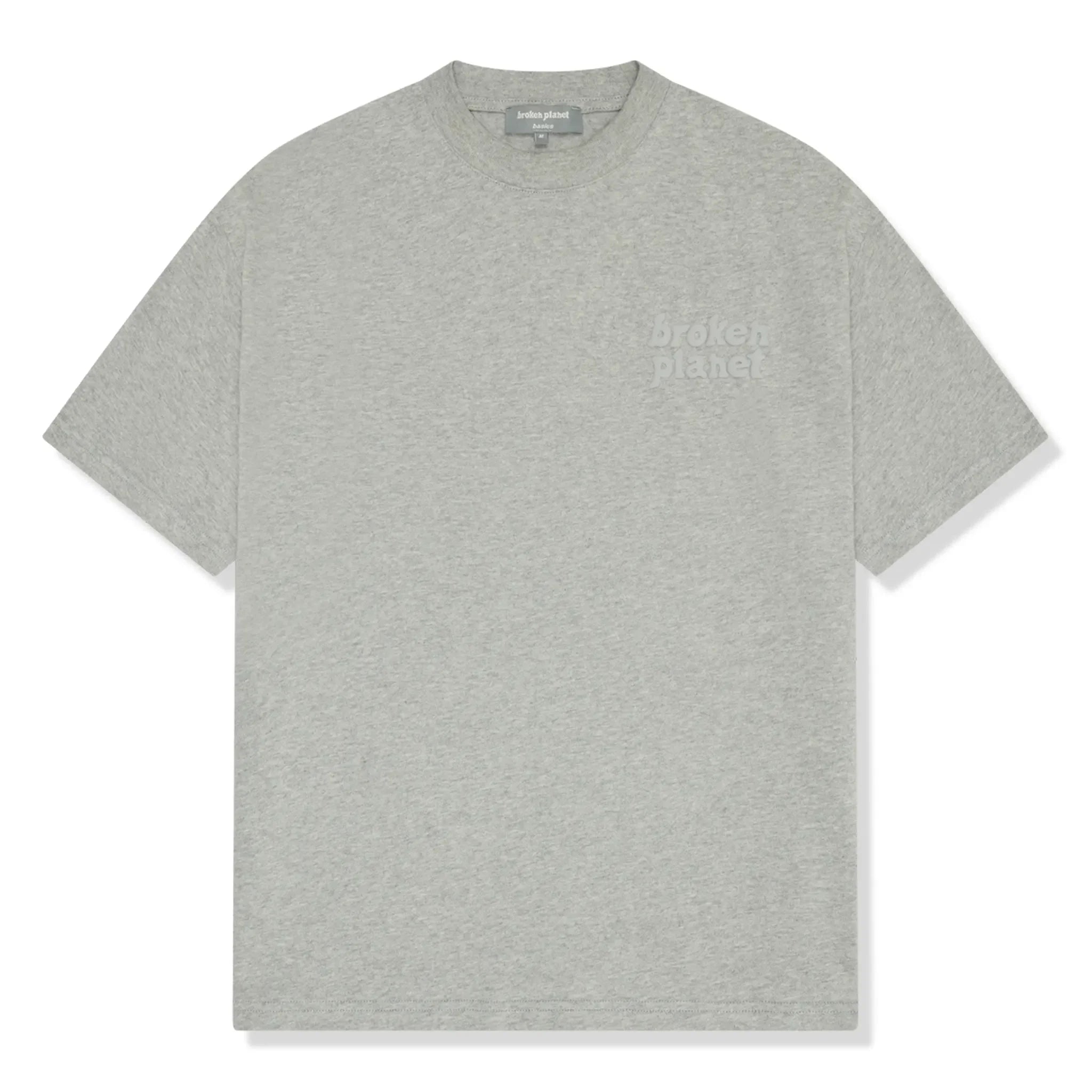 Broken Planet Basics Heather Grey T Shirt