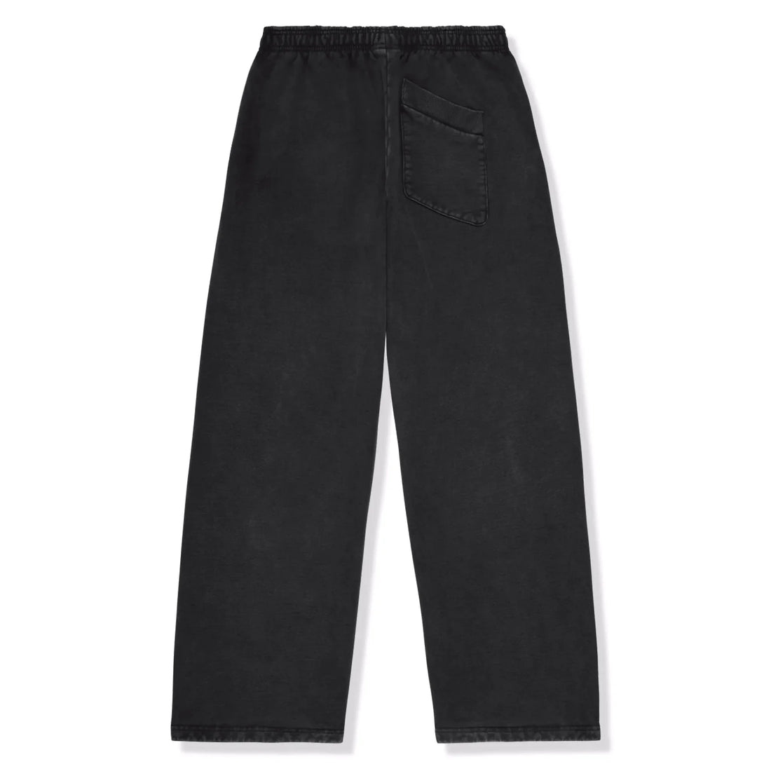 Broken Planet Basics Wide Leg Washed Midnight Black Sweatpants