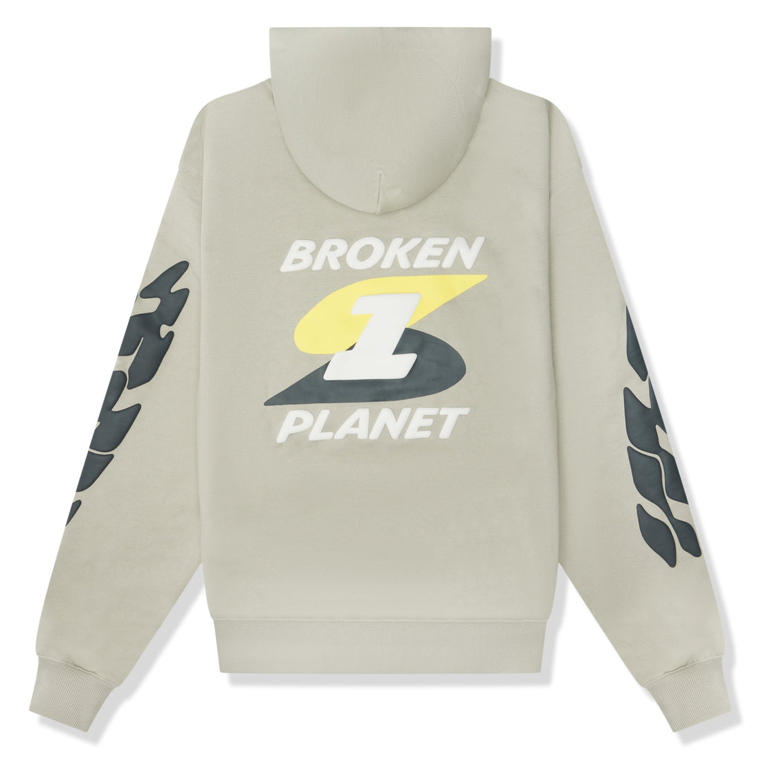 Broken Planet Beyond The Limits Hoodie Stone Grey