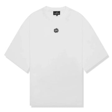 Broken Planet Cropped White T Shirt