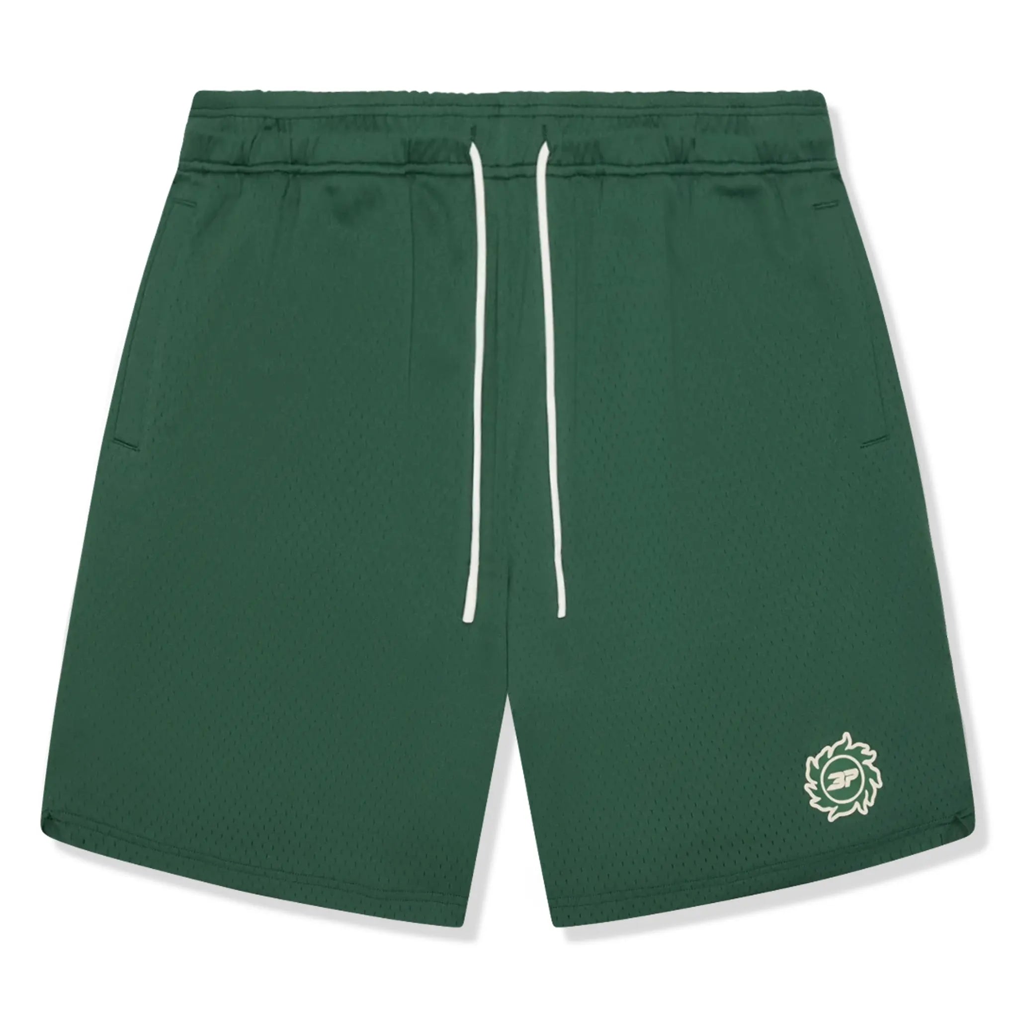 Broken Planet Mesh Green Shorts