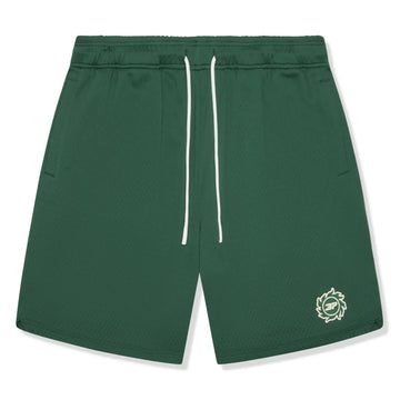 Broken Planet Mesh Green Shorts