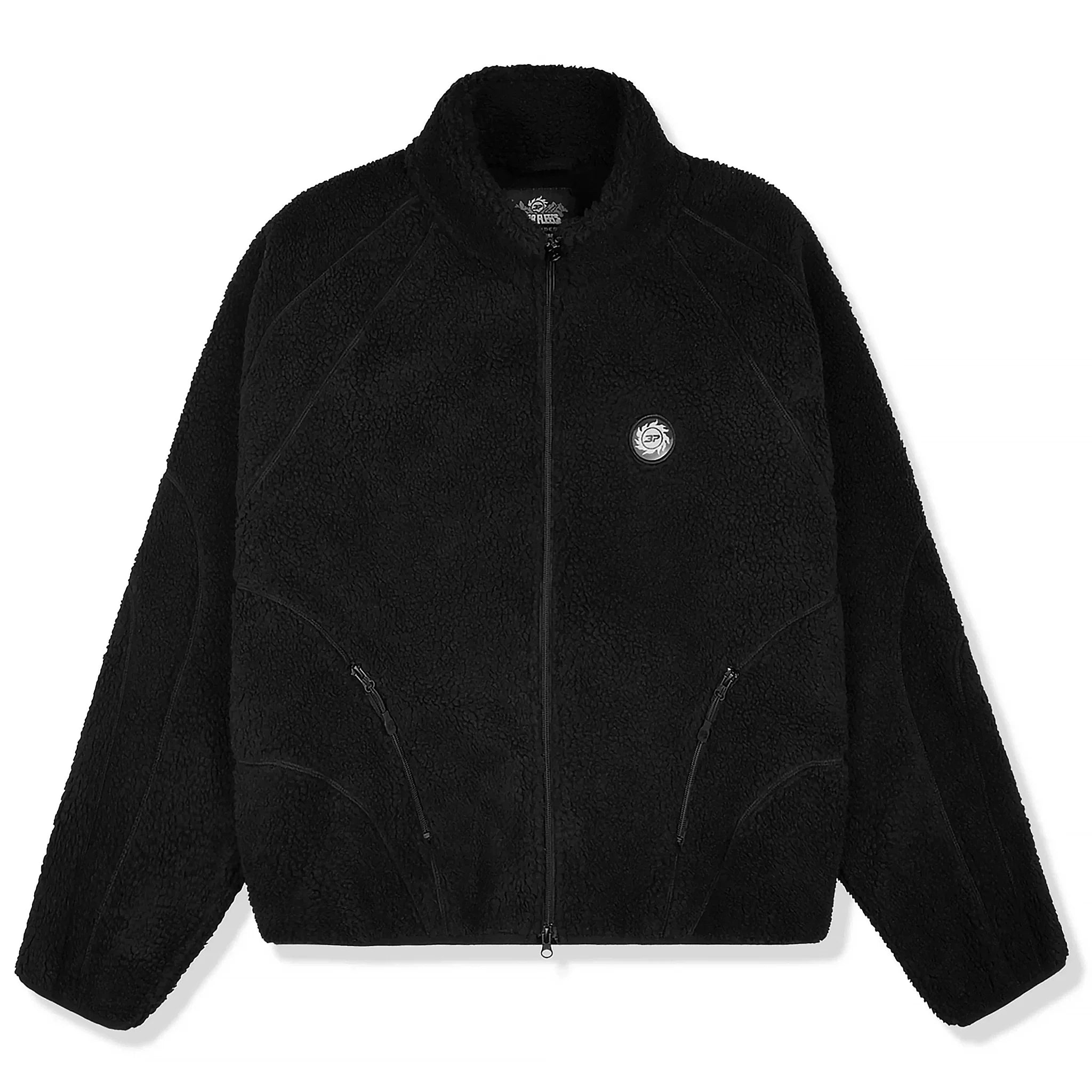 Broken Planet Midnight Black Polar Fleece