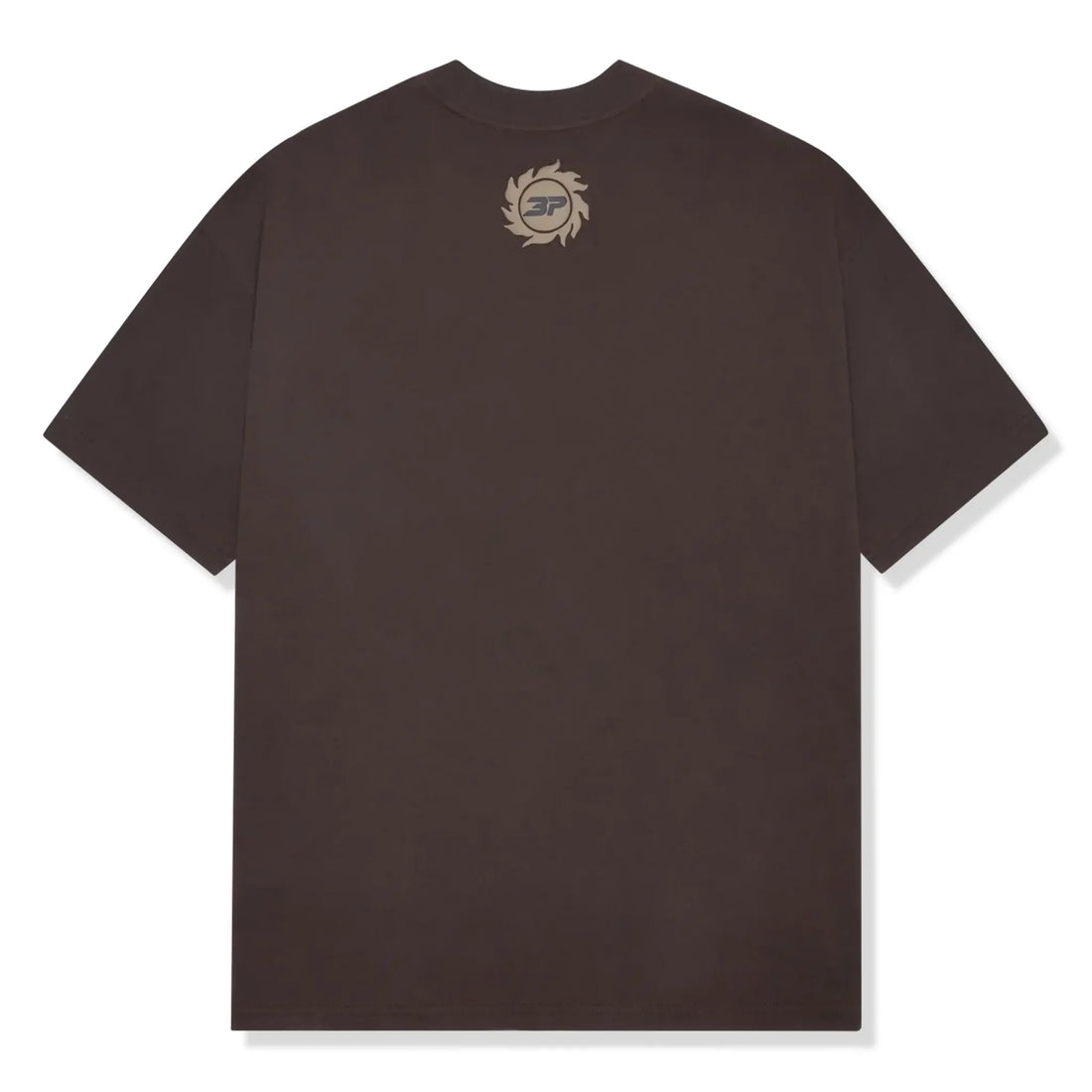 Broken Planet Space Trails Mocha Brown T Shirt