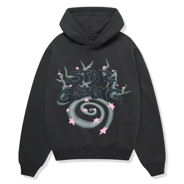 Broken Planet Stargazing Soot Black Hoodie