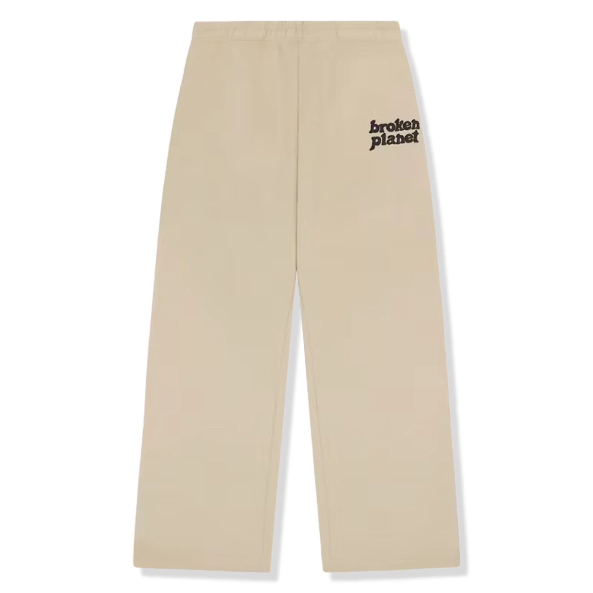 Broken Planet Straight Leg Bone White Sweatpants