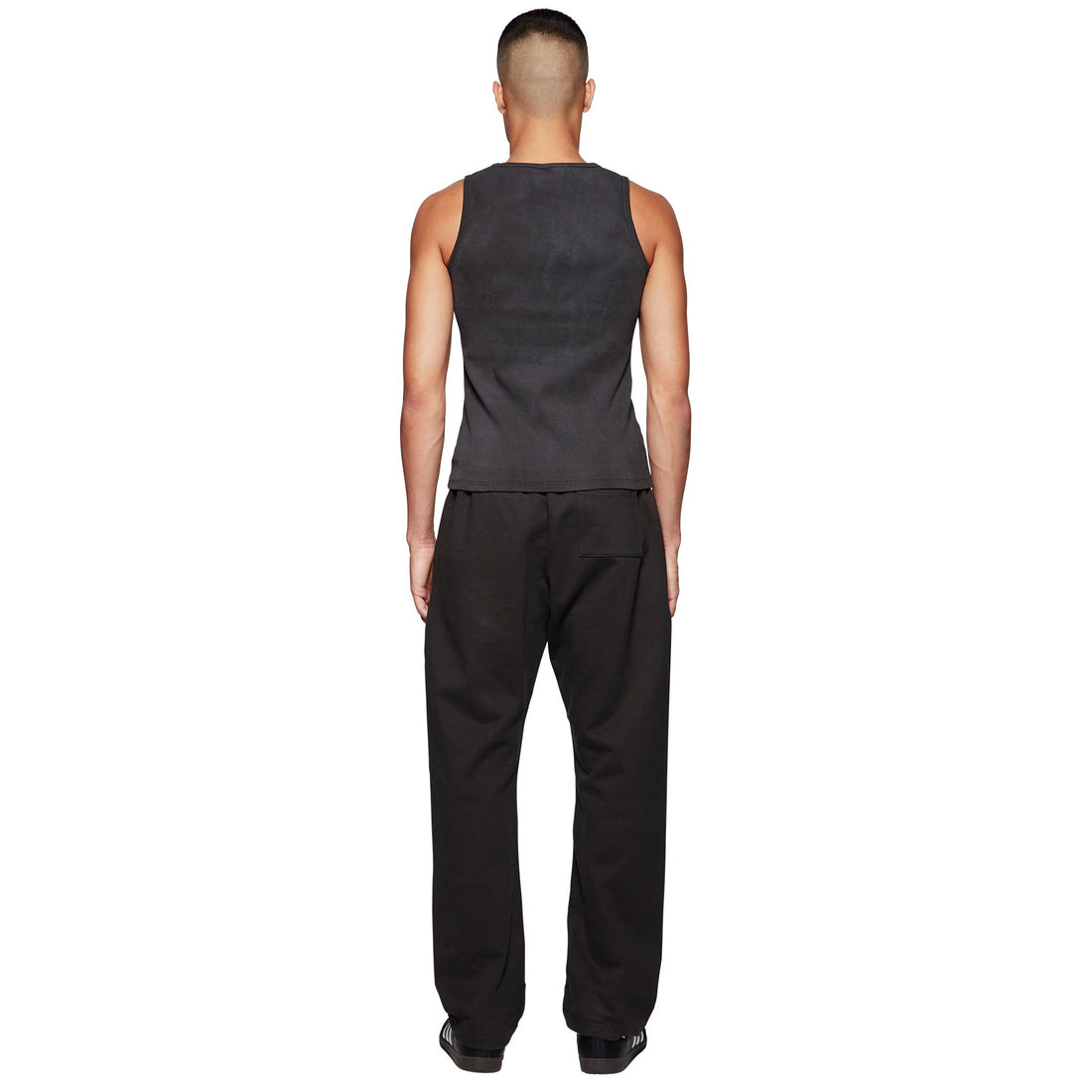 Broken Planet Straight Leg Soot Black Sweatpants