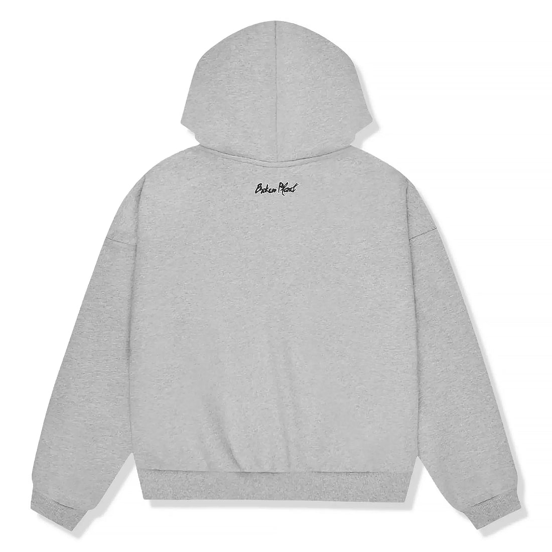 Broken Planet Sun Heather Grey Zip-Up Hoodie