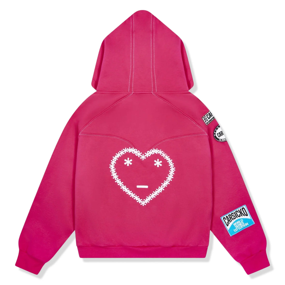 Carsicko Racing Club Pink Hoodie