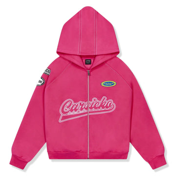 Carsicko Racing Club Pink Hoodie