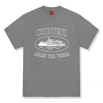 Corteiz OG Alcatraz Gully Grey T Shirt