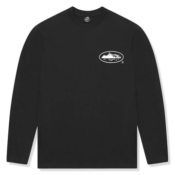 Corteiz OG Island Long Sleeve Black T Shirt