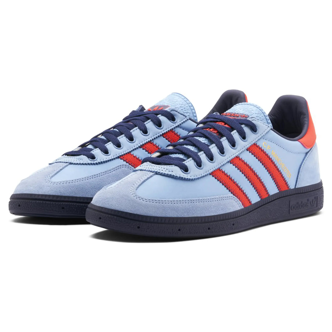 CP Company x Adidas Manchester Spezial Light Blue Bright Red