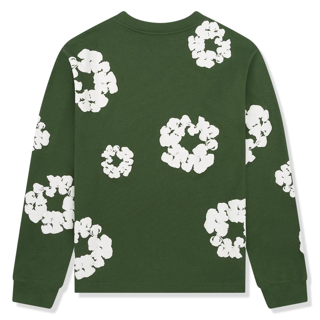 Denim Tears The Cotton Wreath Long-Sleeve Green T Shirt