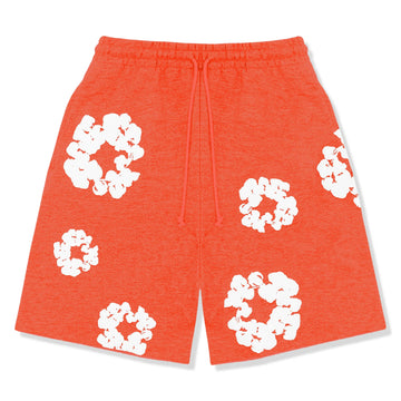 Denim Tears The Cotton Wreath Orange Shorts