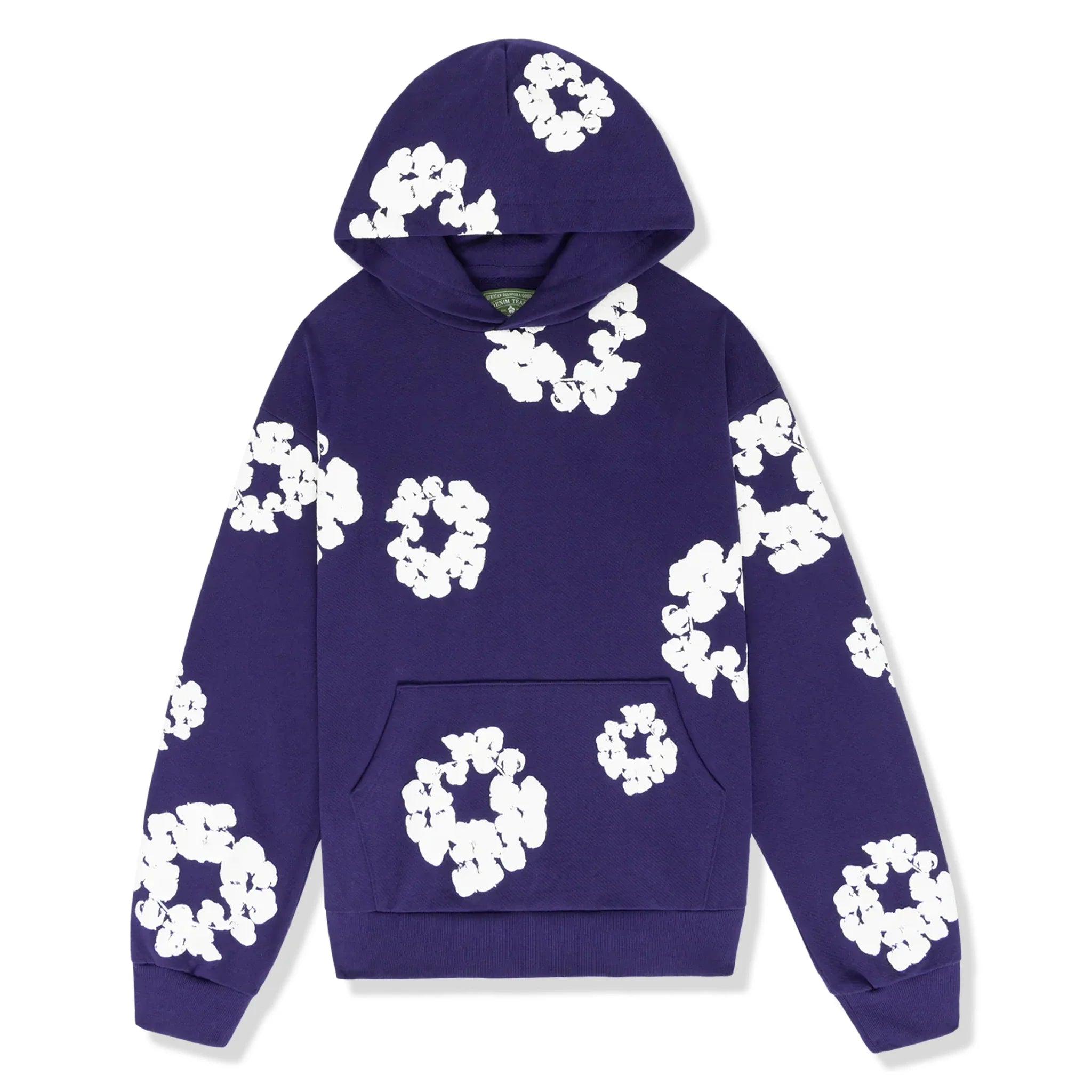 Denim Tears The Cotton Wreath Purple Hoodie