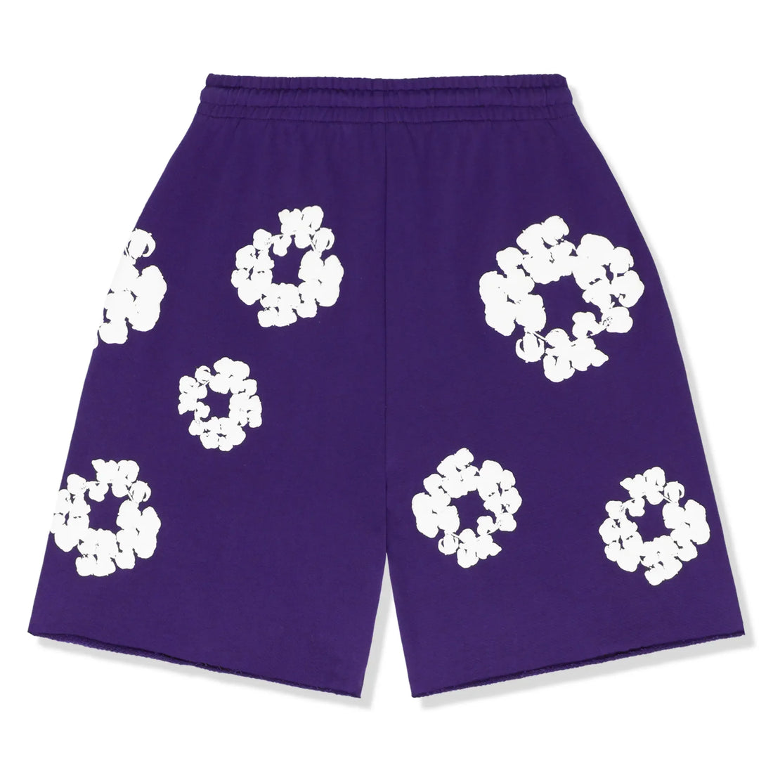 Denim Tears The Cotton Wreath Purple Shorts