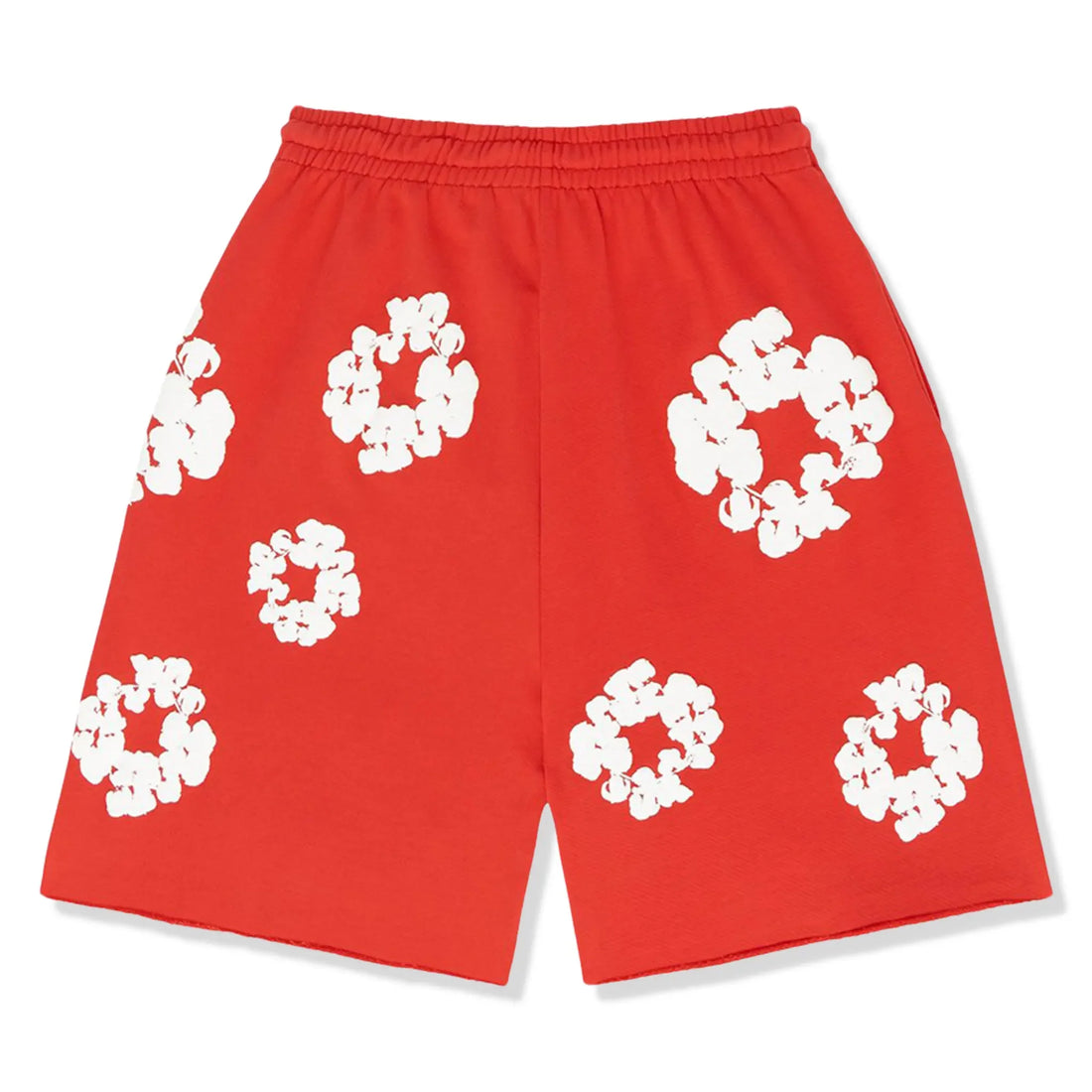 Denim Tears The Cotton Wreath Red Shorts