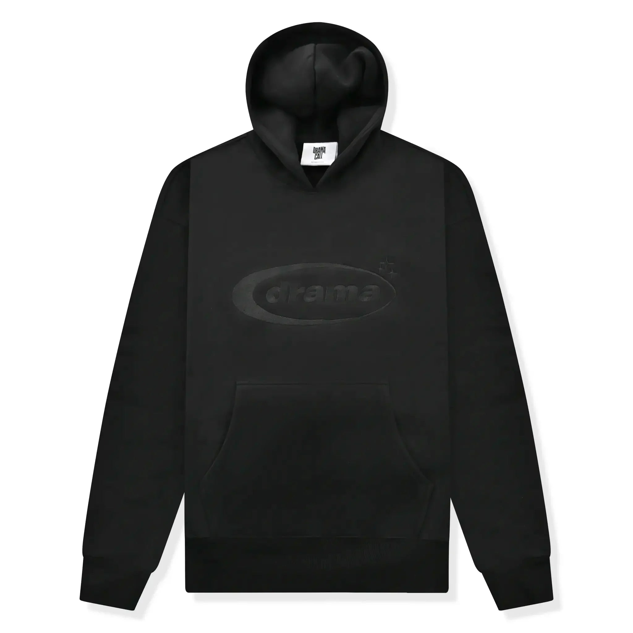 Drama Call Oval Black Hoodie