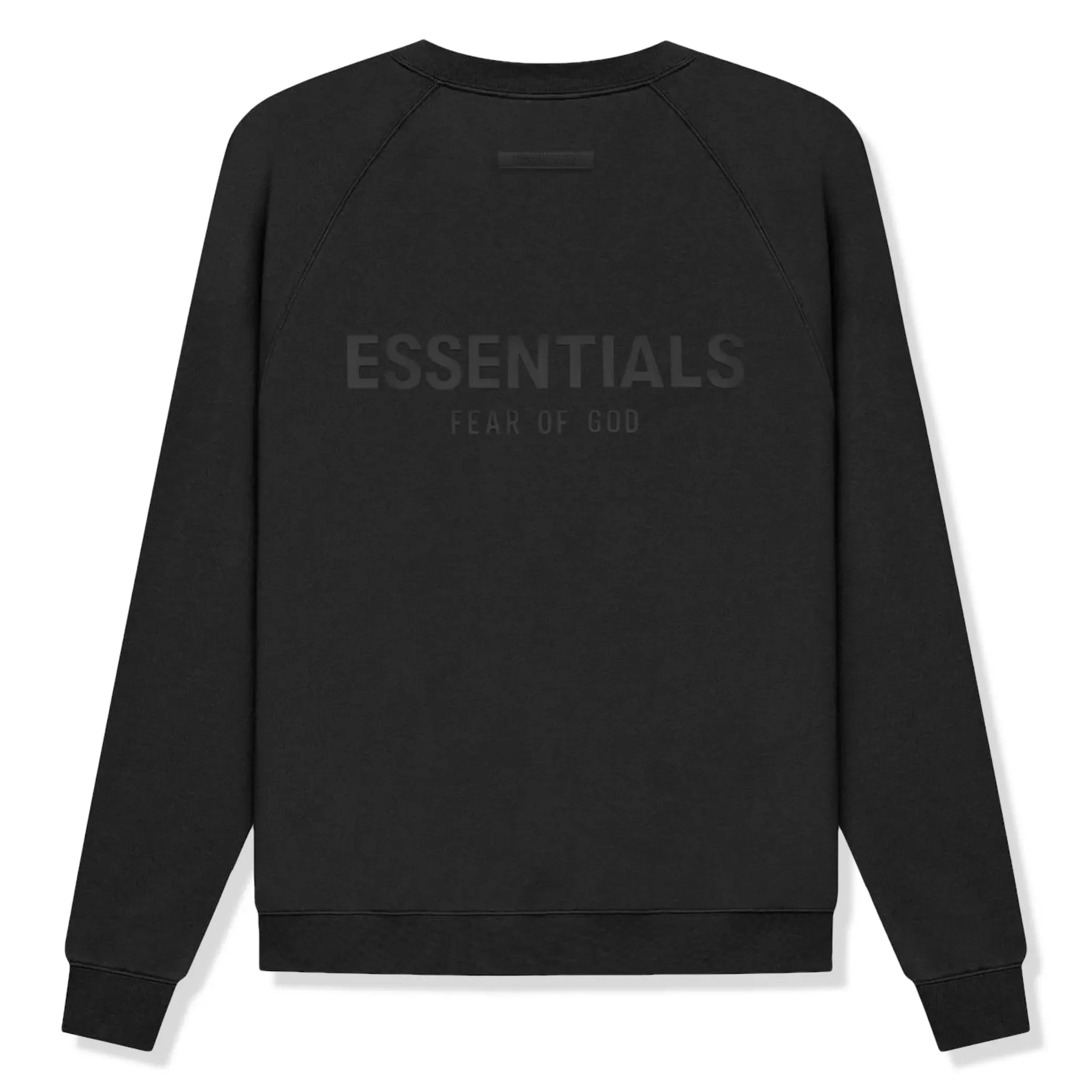 Fear of God Essentials Black Crewneck (SS21)