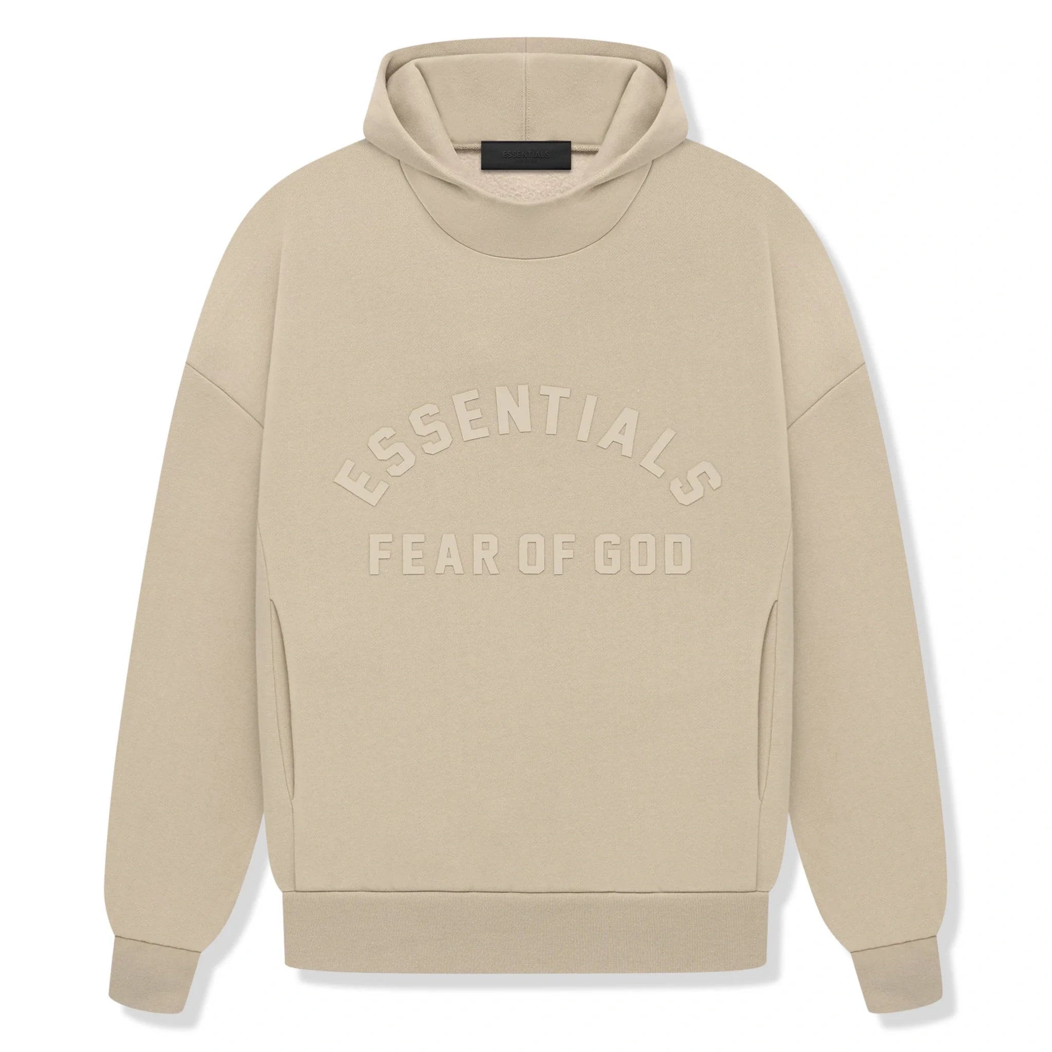 Fear Of God Essentials Dusty Beige Hoodie (FW23)