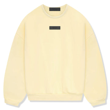 Fear Of God Essentials Garden Yellow Crewneck (FW23)