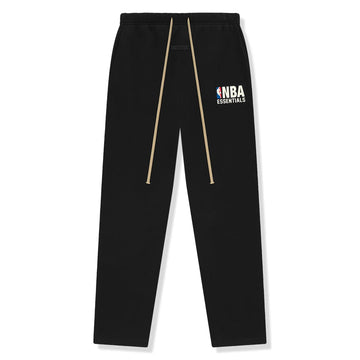 Fear of God Essentials x NBA Relaxed Black Sweatpants